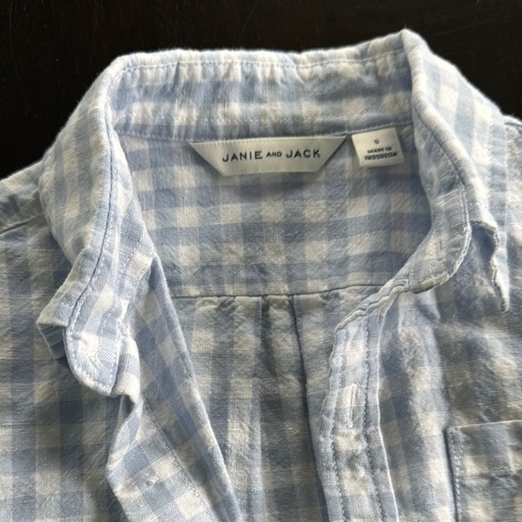 J. Crew Blue Button Down Shirt with Classic Fit - Picture 2 of 2